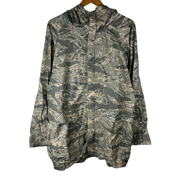 Orc Industries Parka Sz S Improved Rain Suit ACU Digital Camo Waterproof Hood - Picture 1 of 4